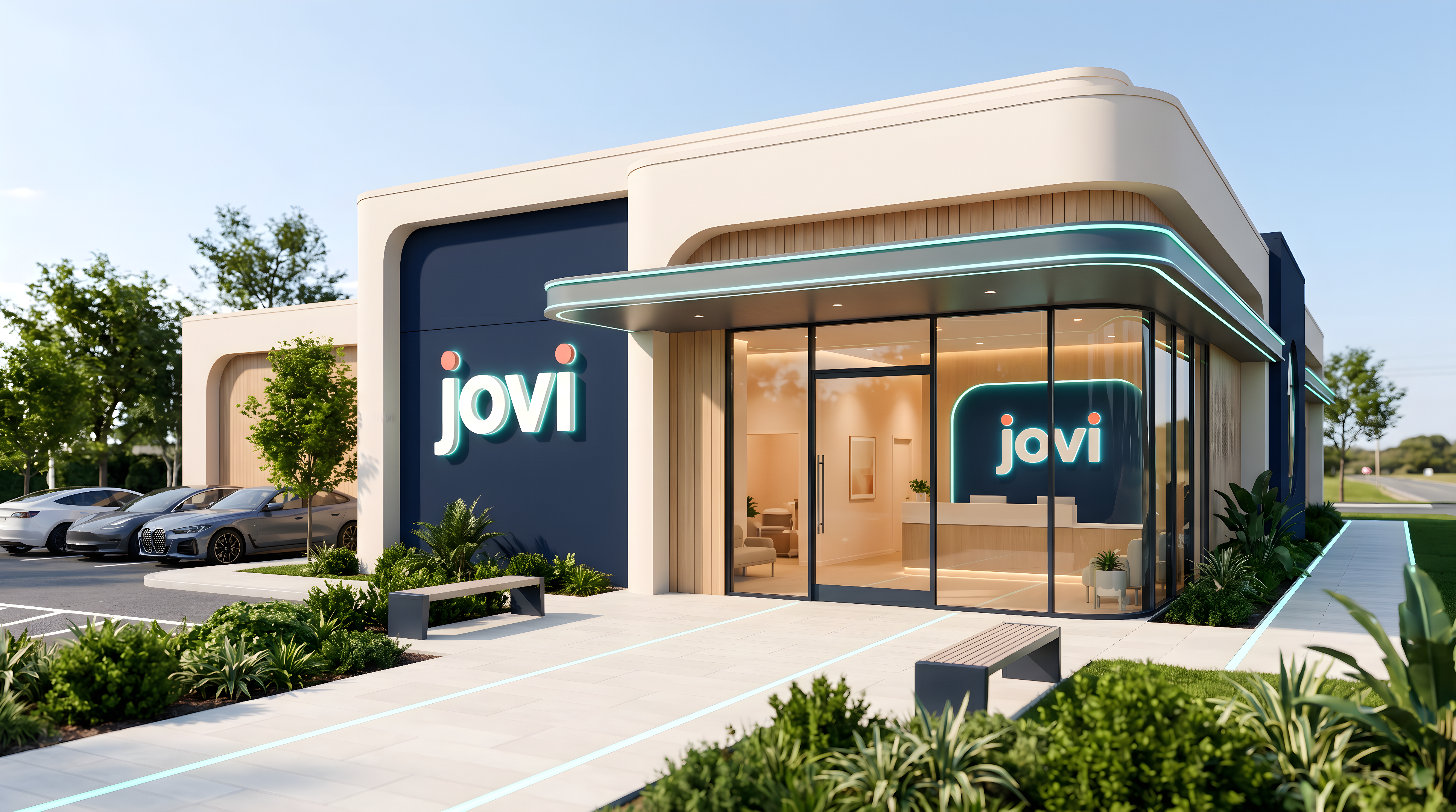 The exterior of a Jovi Clinic