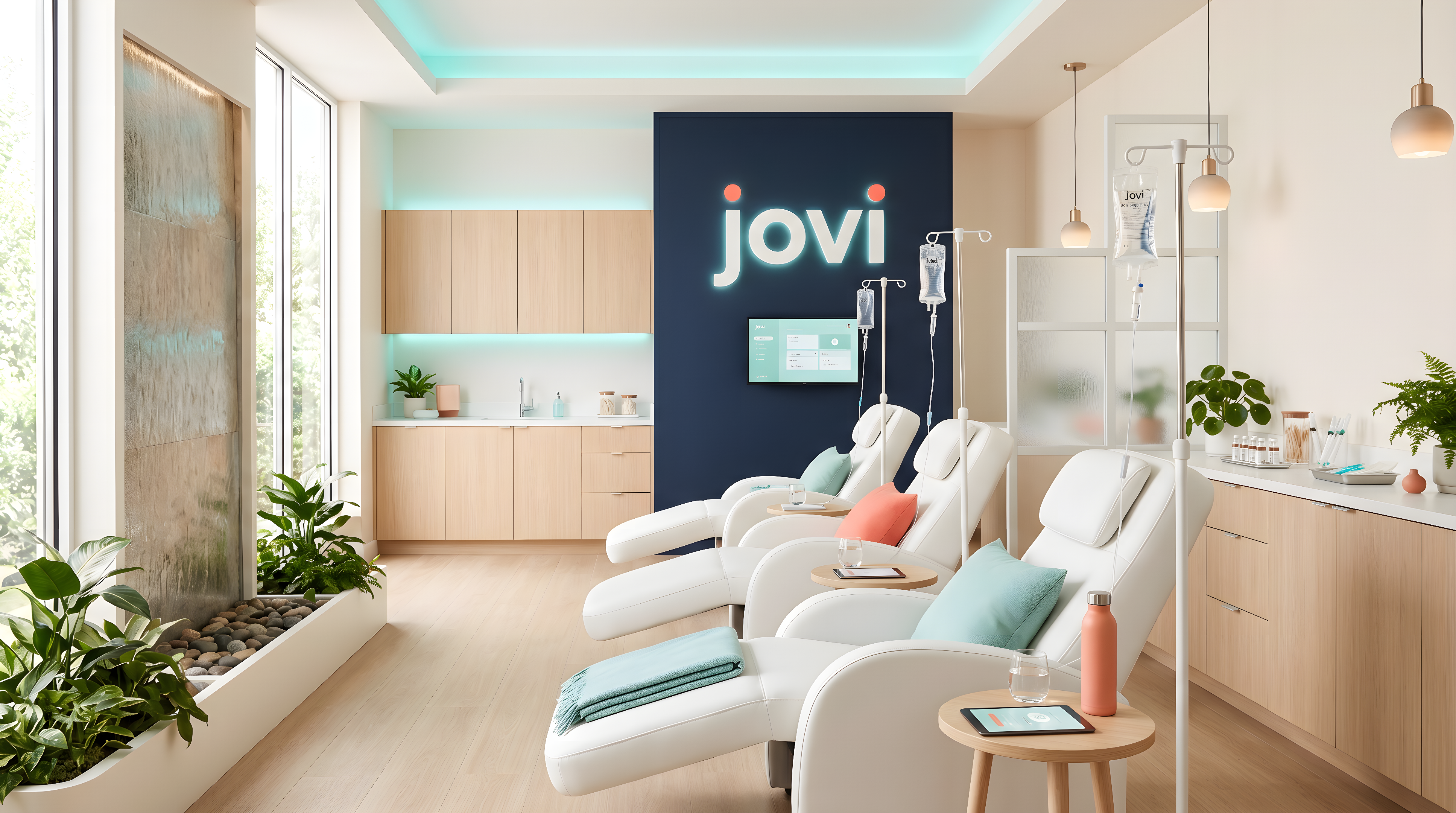 The wellness room at a Jovi Clinic