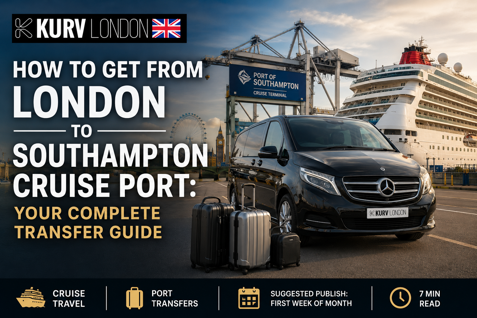 How to Get from London to Southampton Cruise Port: Your Complete Transfer Guide service thumbnail