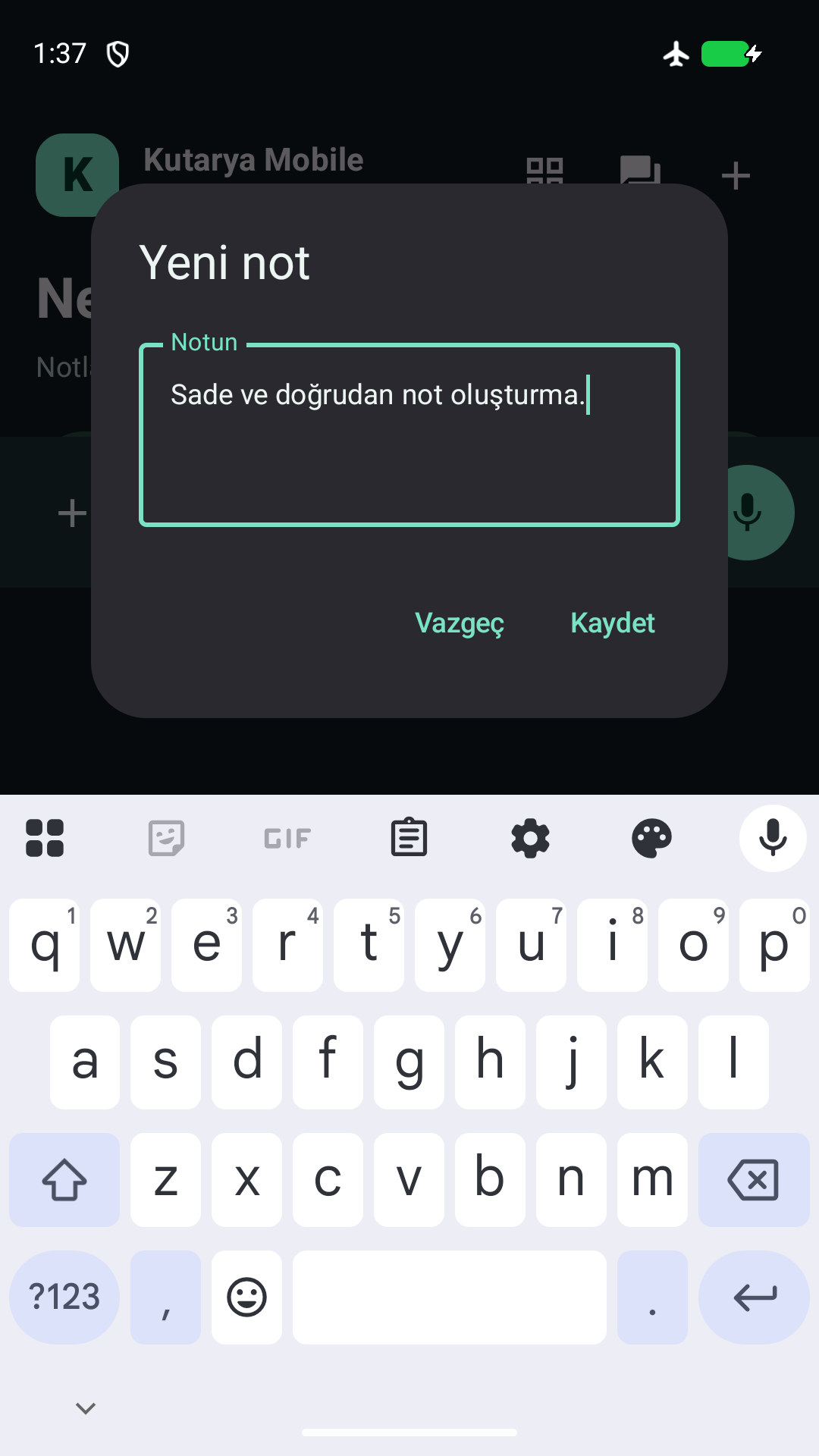 Kutarya Mobile ekran görüntüsü 3