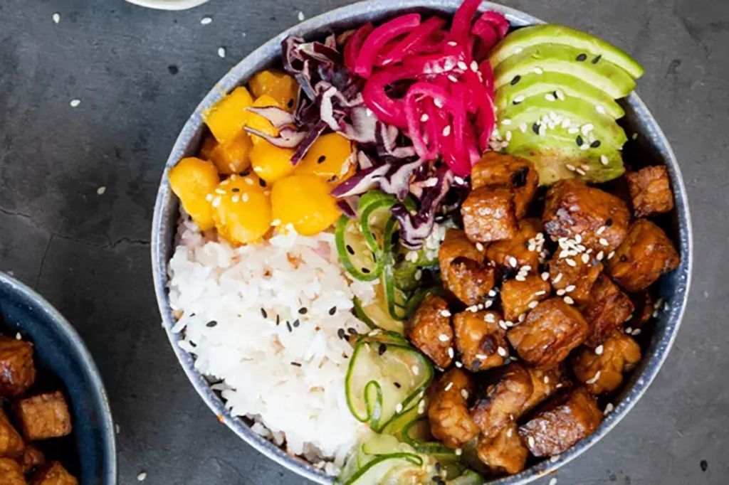 Tempeh till din Poké Bowl