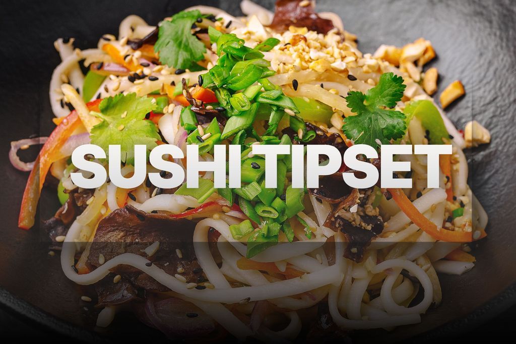 NUDEL-BONANZA på Sushi-Tipset! 🍜