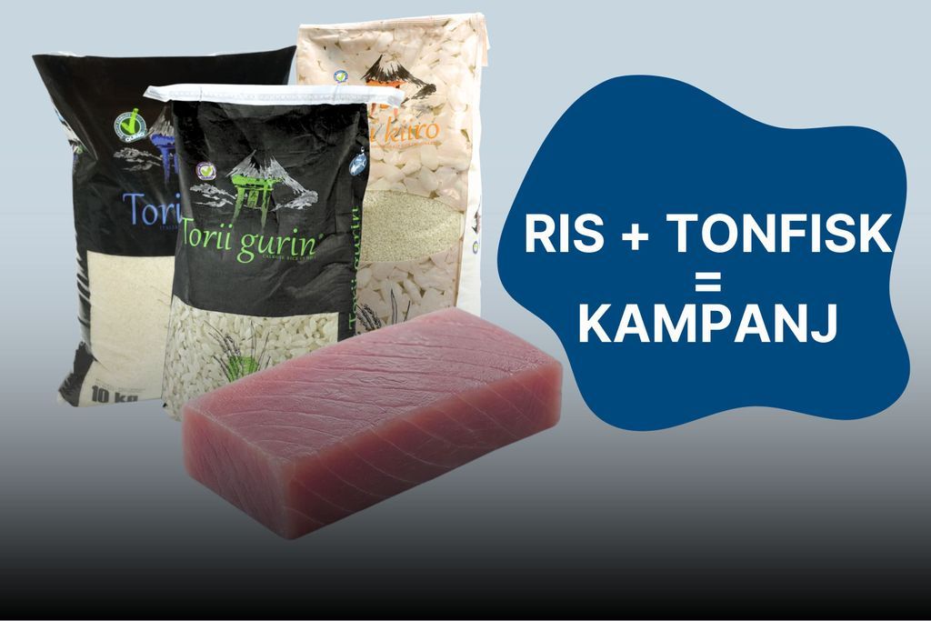 RIS + TONFISK = PANGPRISER
