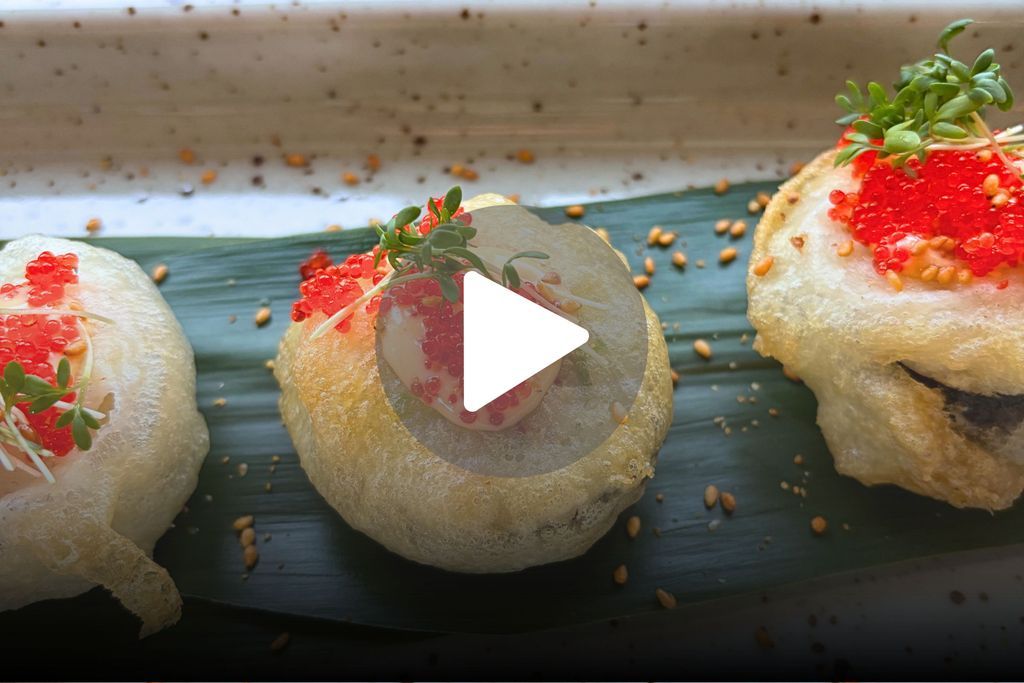Fried maki bites! 🎬