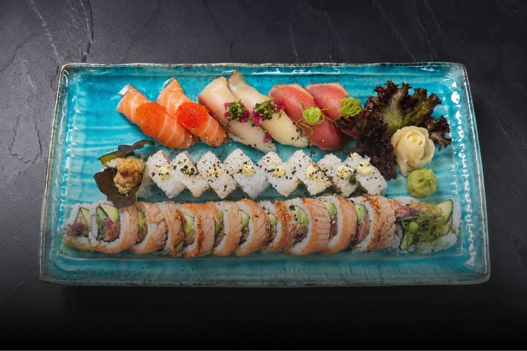 Servera en grym sushimix!