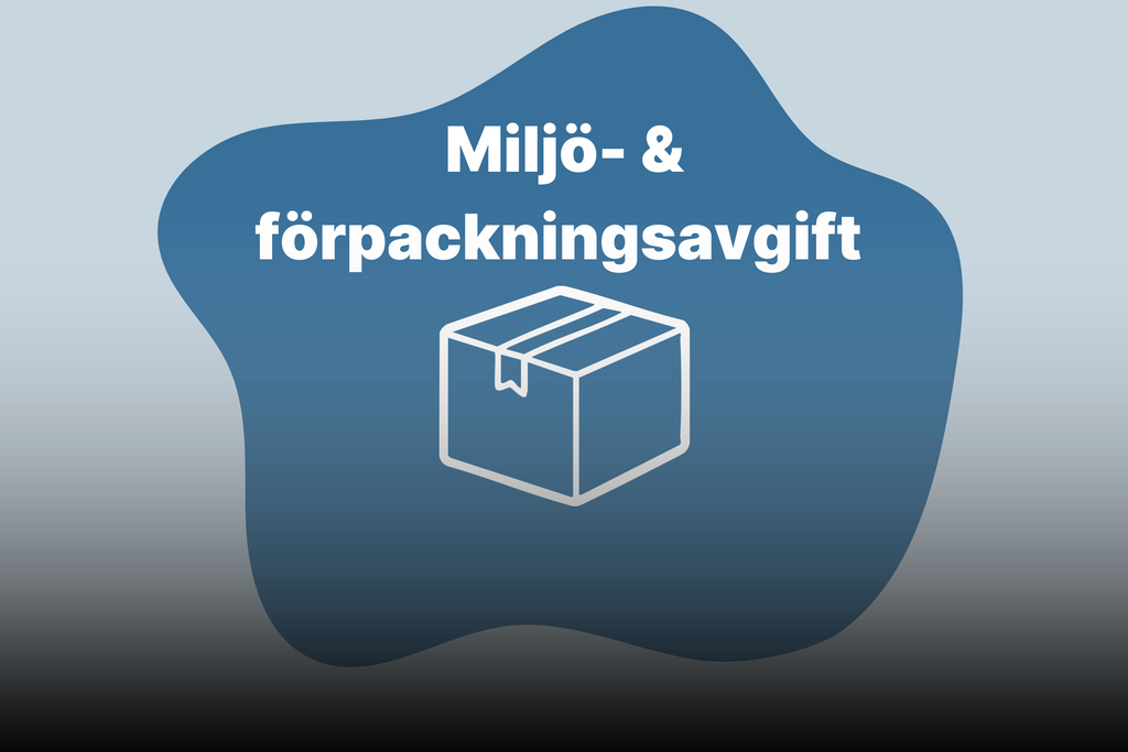 Vi inför miljö- och förpackningsavgift