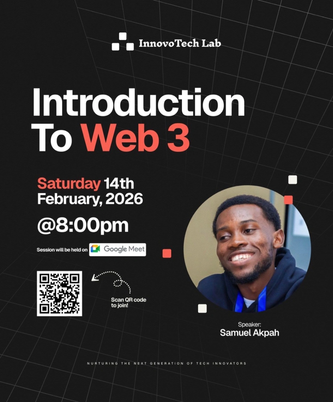 Introduction to Web3 event poster