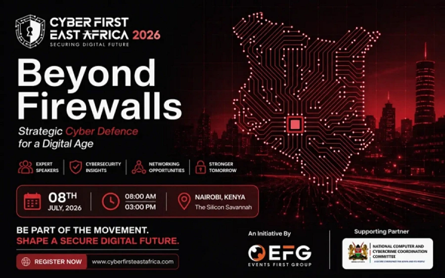 Cyber First East Africa event poster