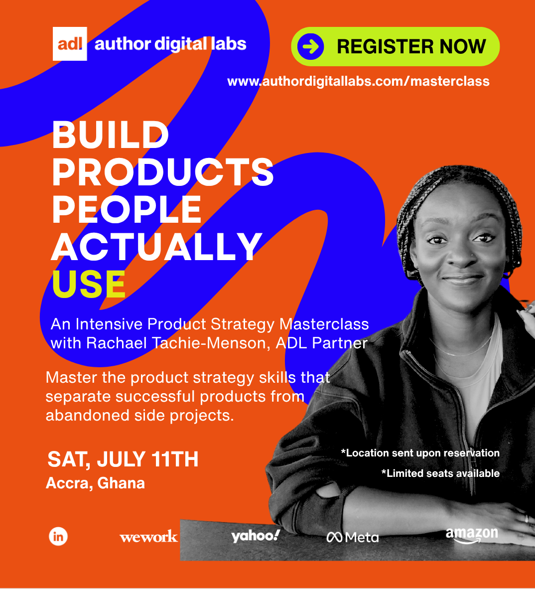 Build Products People Actually Use: An Intensive Product Strategy Masterclass event poster