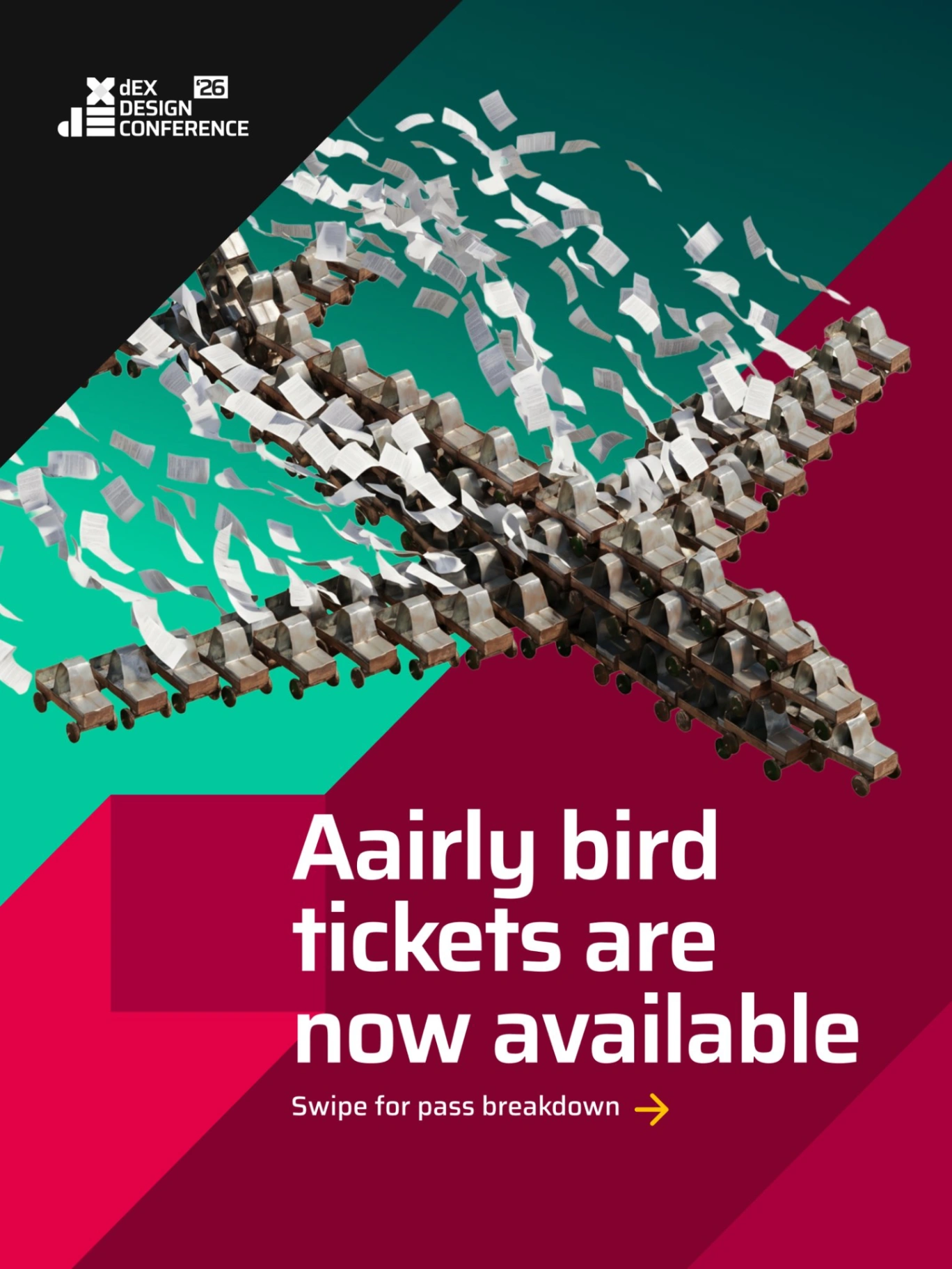 dEX Design Conference event poster