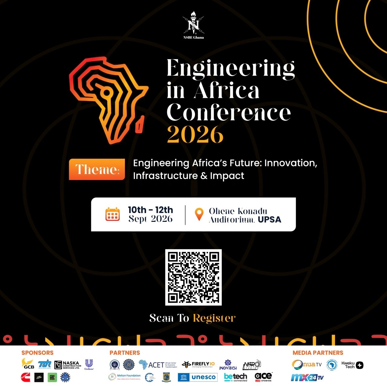Engineering in Africa Conference 2026 event poster