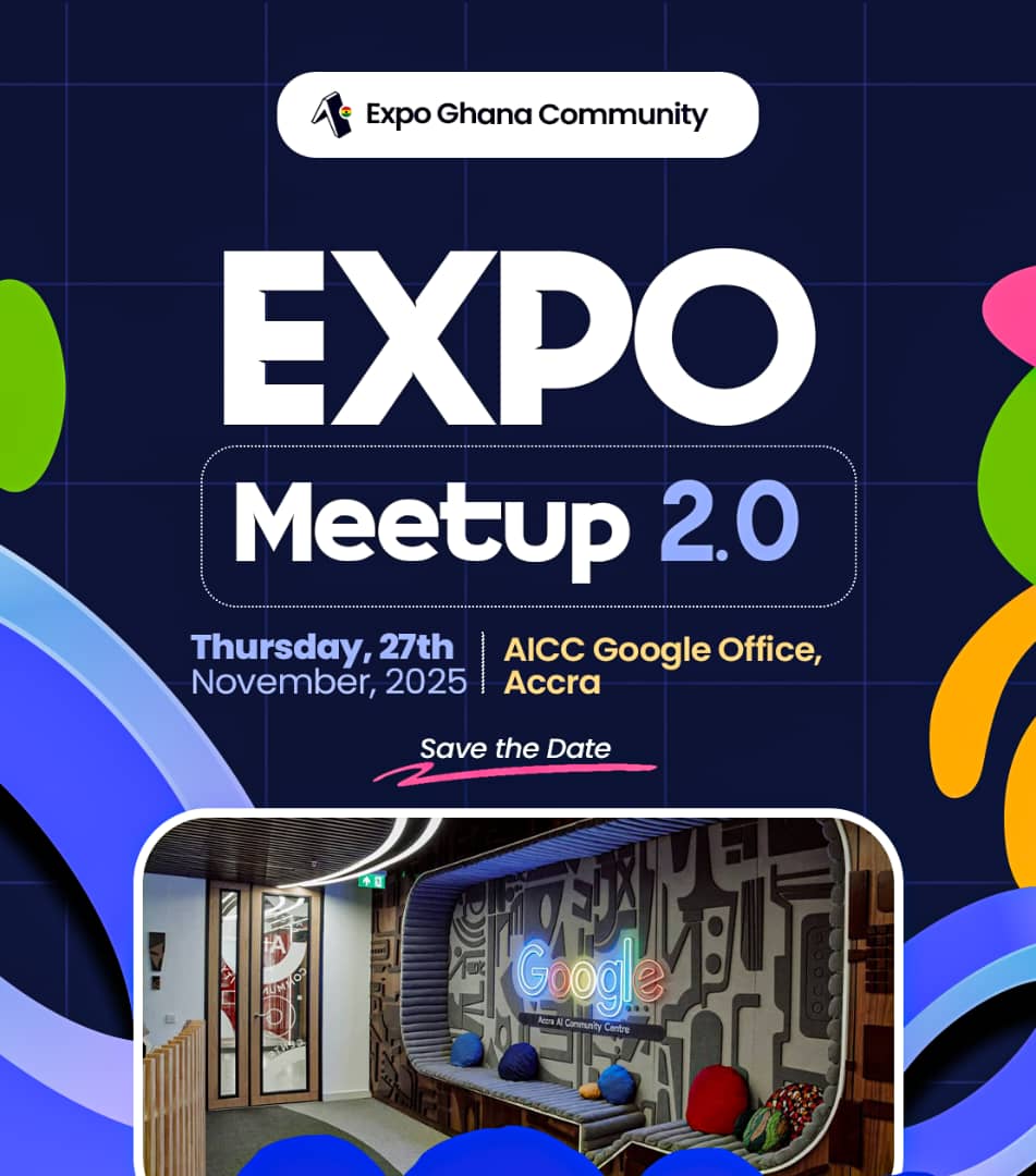 Expo Meetup 2.0 event poster