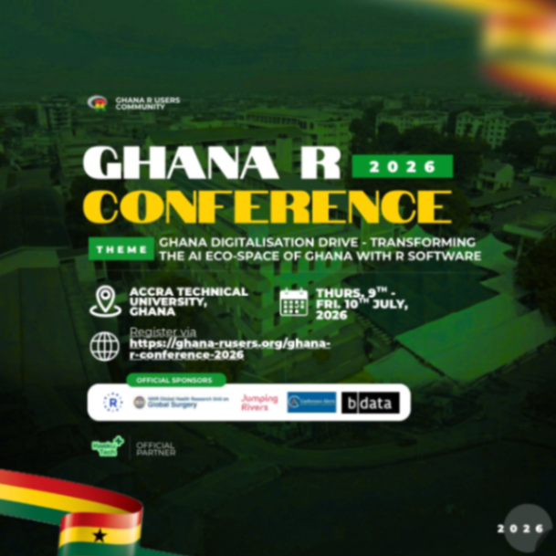 Ghana R Conference 2026 event poster