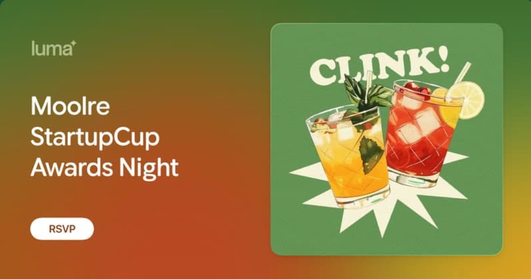Moolre StartupCup Awards Night event poster