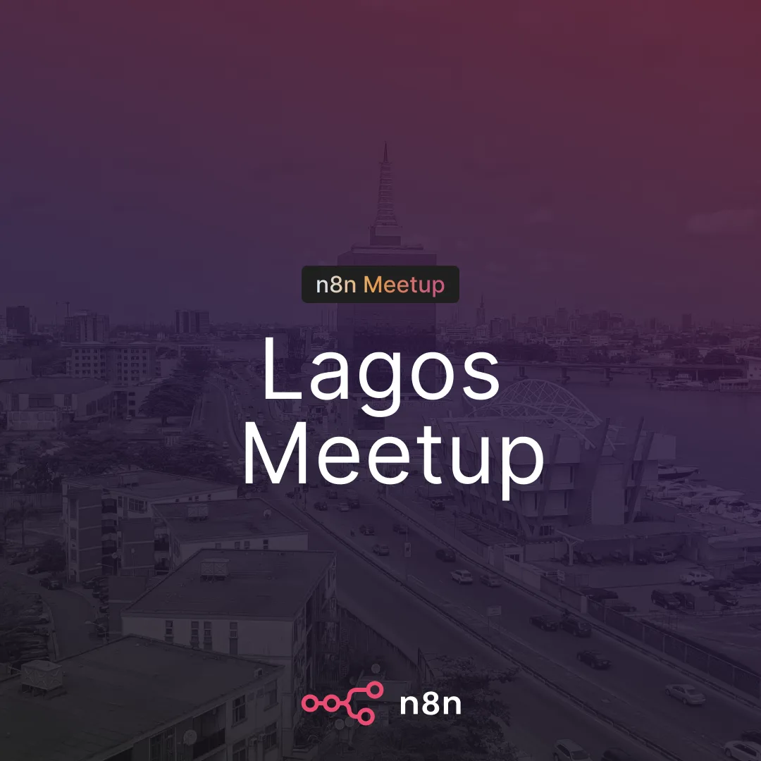 n8n Lagos: Practical AI & Automation for HR event poster