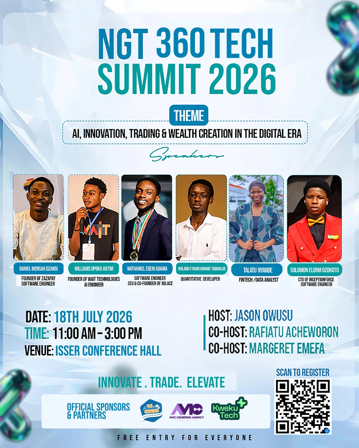 NGT 360 TECH SUMMIT 2026 event poster