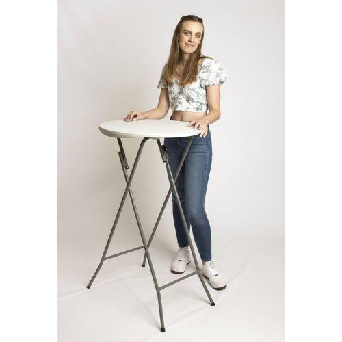 LASA Round 60cm Bar Height 110cm Folding Table  thumbnail 3