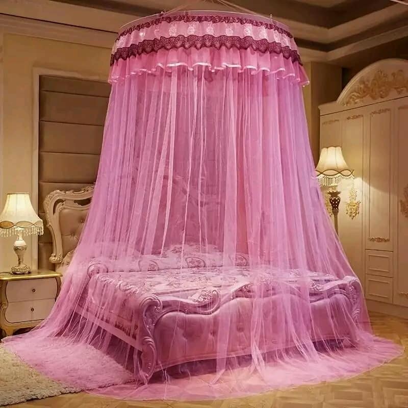 Princess Dome Mosquito Net – Majestic Pink