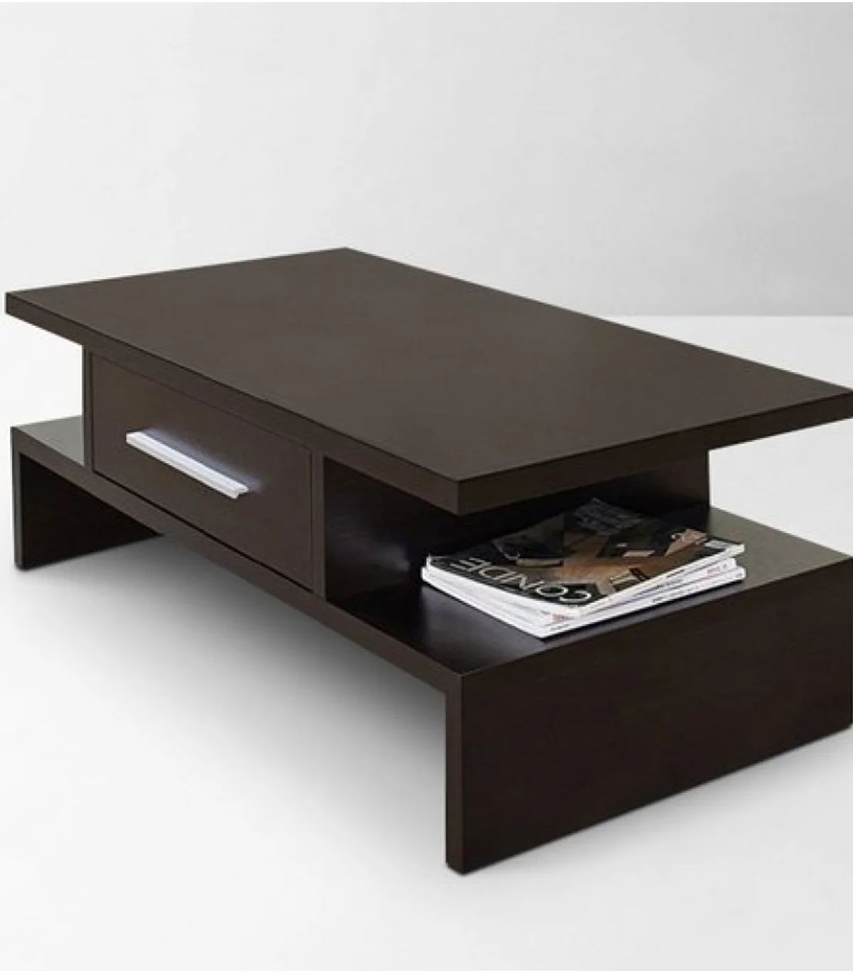 wooden coffee table