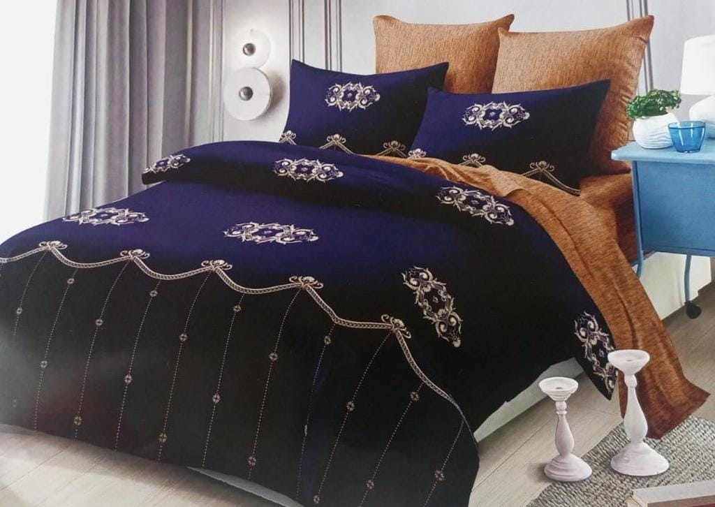  Midnight Royalty 6-Piece Bedspread Set