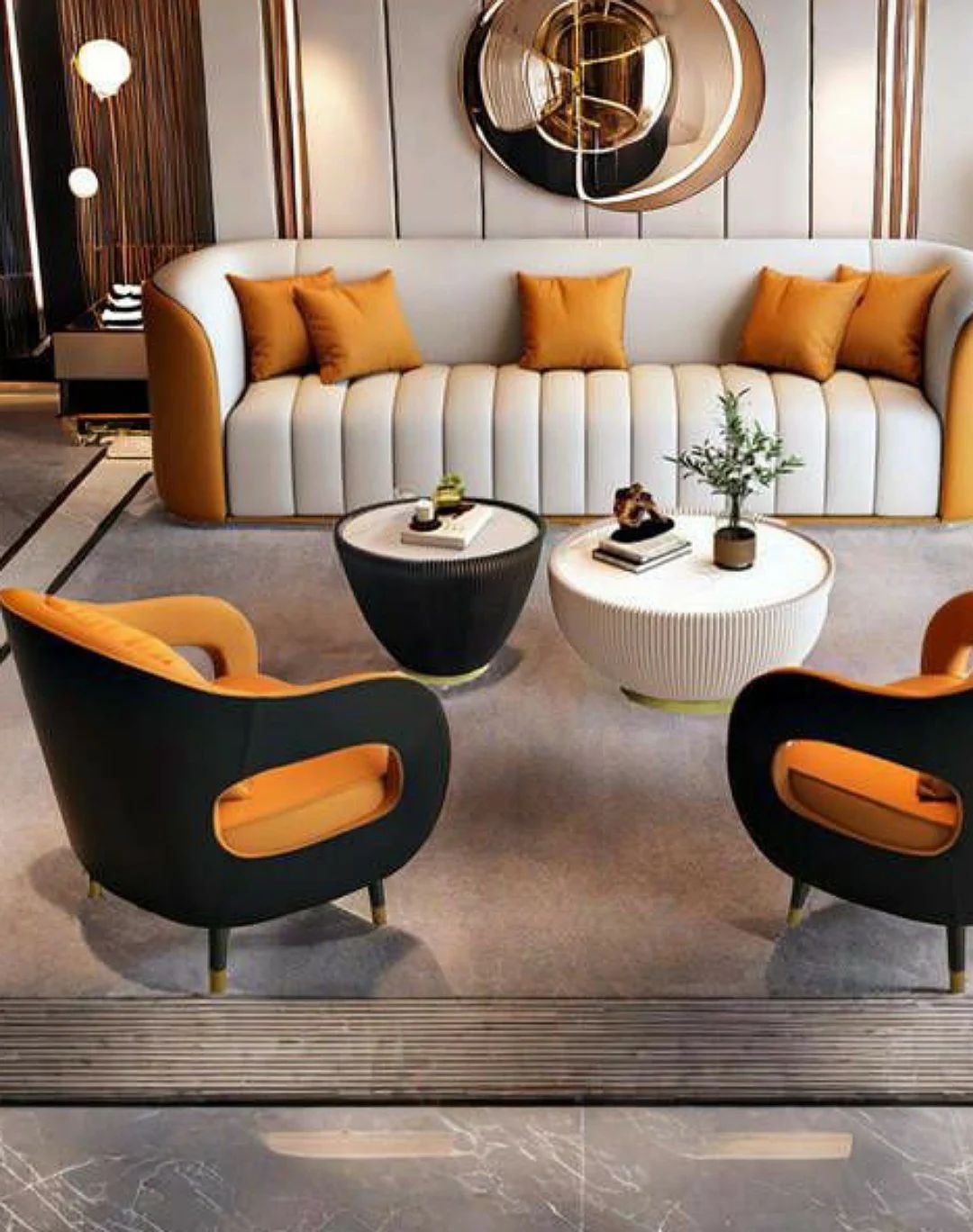 Jevon Fancy Sofa set thumbnail 2