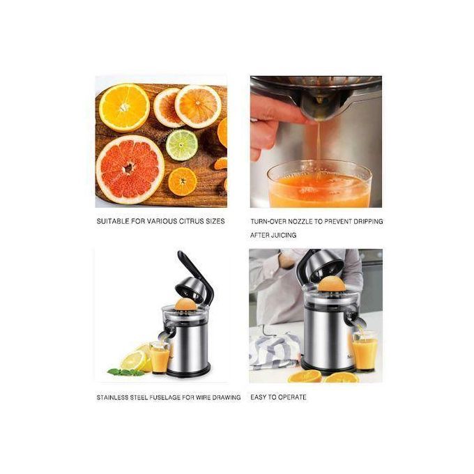 Sonifer Stainless Steel Manual Juicer Fruit Lemon Orange Citrus Press Squeezer, Extractor Blender  thumbnail 3
