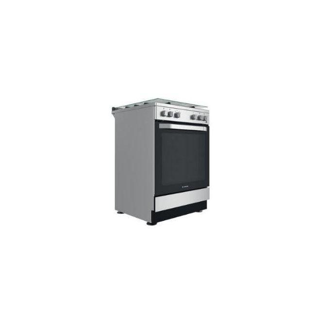 Ariston 60/60cms Cooker With 4 Gas Burners Gas Oven And Grill AS67G1MCX- Inox (1YR WRTY) thumbnail 2