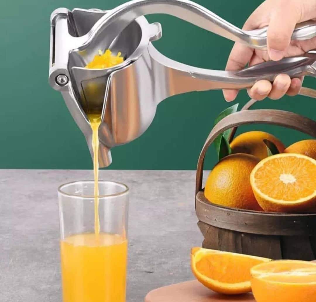 Heavy-Duty Manual Citrus Juicer – Stainless Steel Hand Press