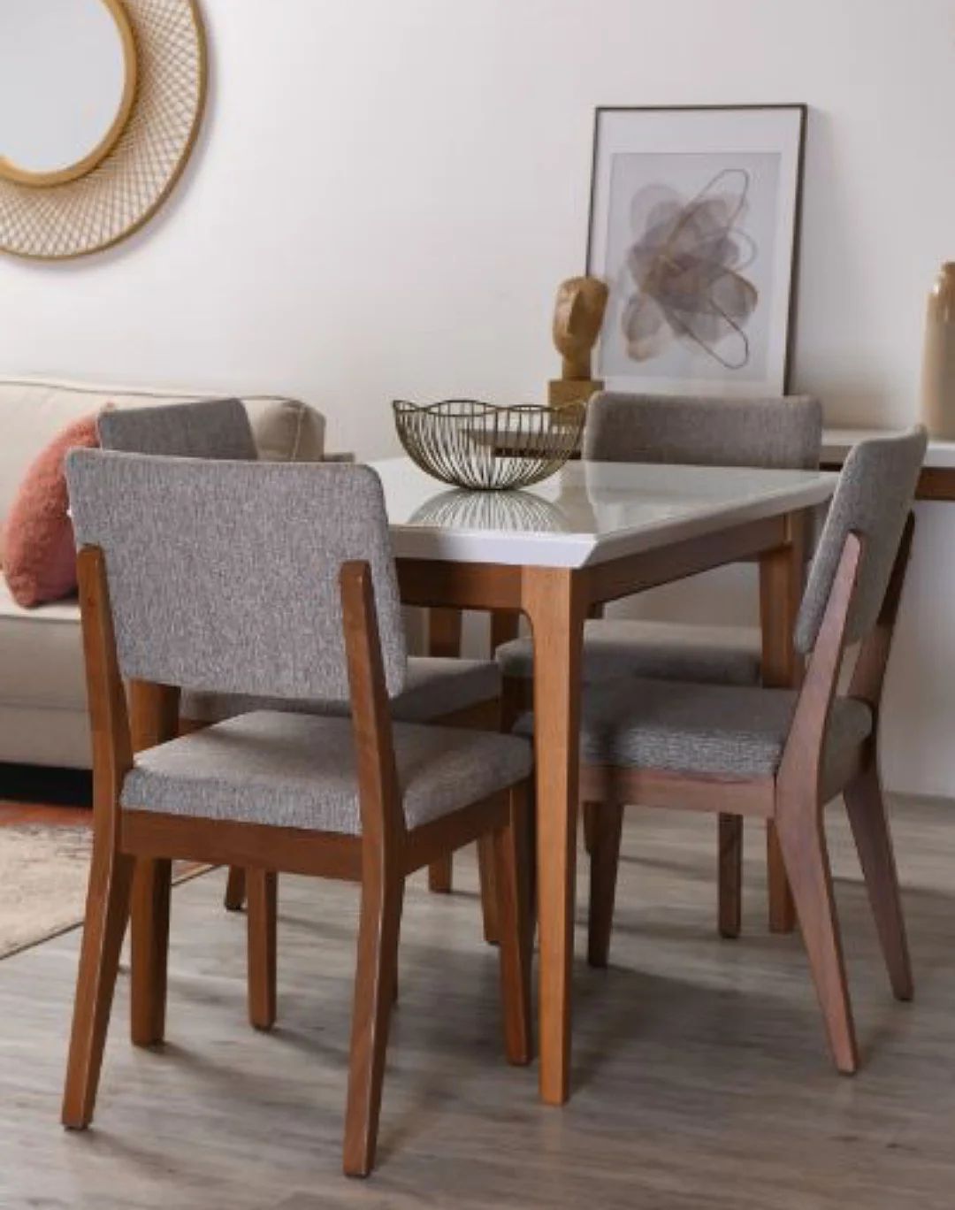 Grey Moose 4 seater Dining set  thumbnail 2