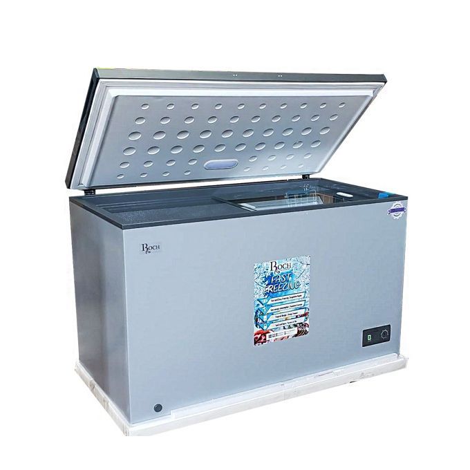 Roch 440 Litres Defrost Deep / Chest Freezer RCF-440-B-B (Sliding Glass) - Grey(2 YR WRNTY)  thumbnail 3
