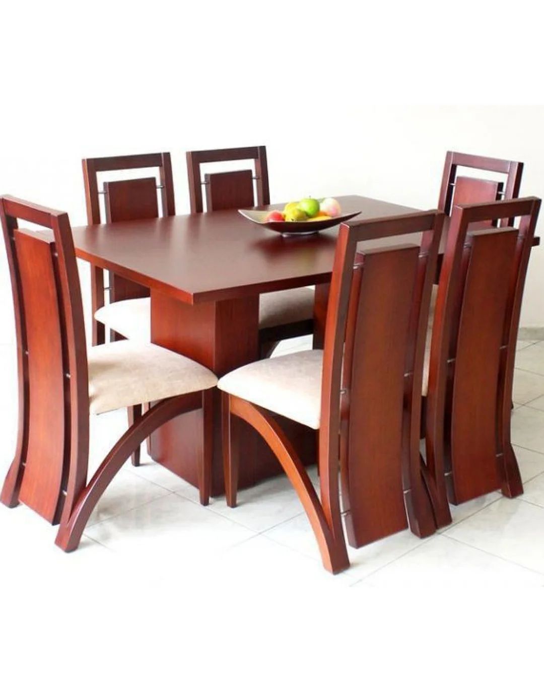 Axel mahogany 6 seater Dining