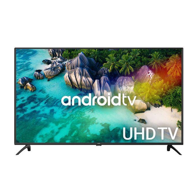 Global Star 55 Inch 4K UHD Android Smart Tv With Built-In WIFI - Black 
