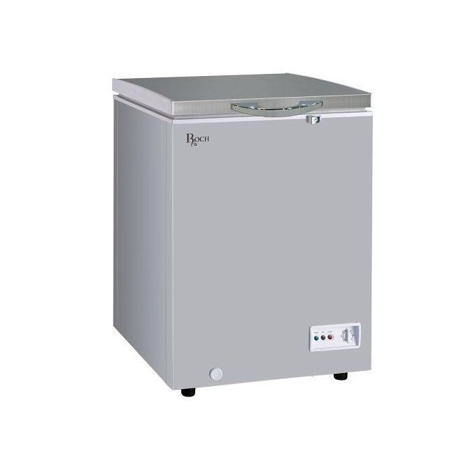 Roch 130 Litres Defrost Deep / Chest Freezer (Sliding Glass) - Grey thumbnail 2