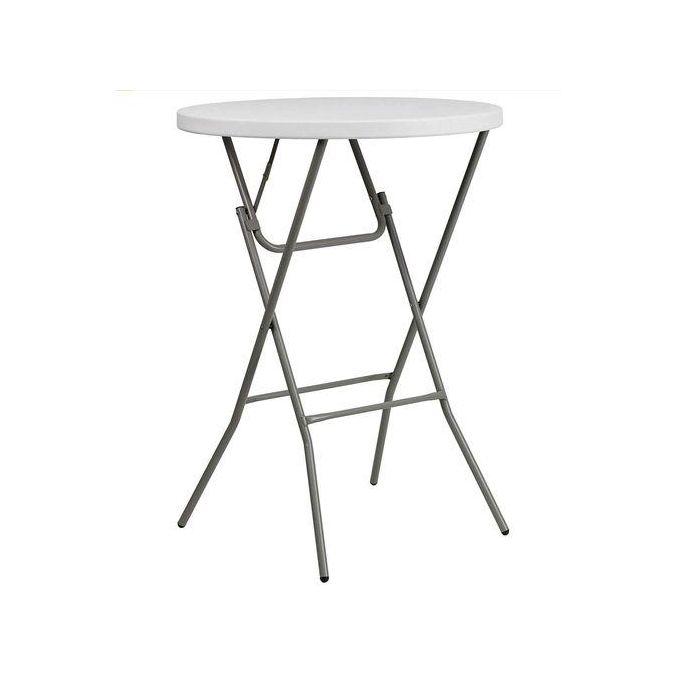 LASA Round 60cm Bar Height 110cm Folding Table