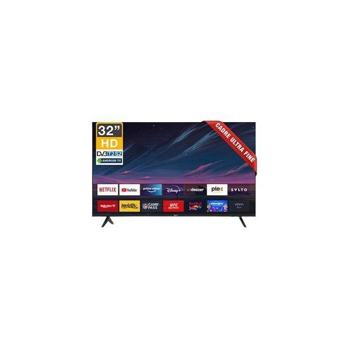 Roch 32 Inch Smart Android Frameless HD LED TV With Free To Air - Black  thumbnail 2