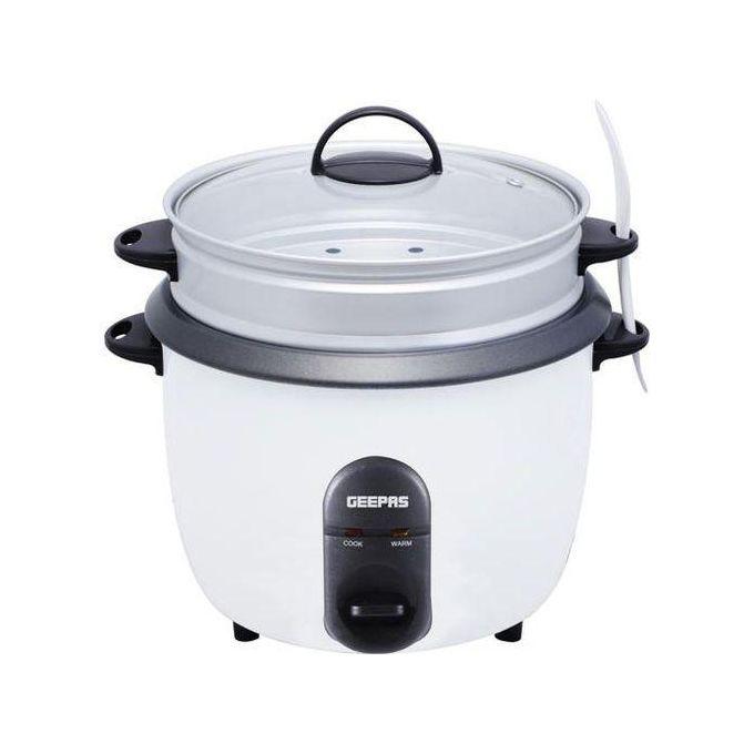 Geepas 1.5L Automatic Rice Cooker - White