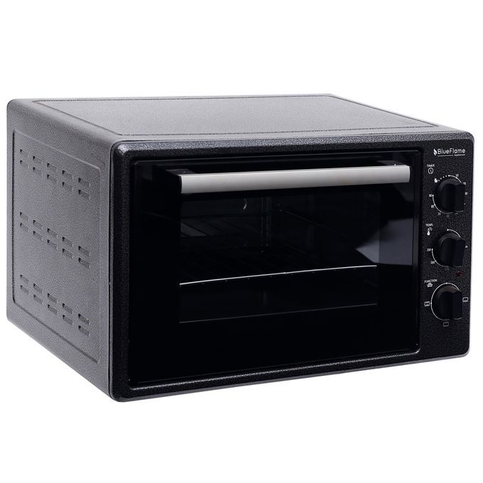 Blueflame 45 Liters Electric Mini Oven With Special Round Tray- Inox  thumbnail 2