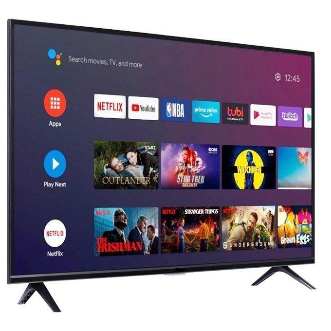 Global Star 43 Inch Android Smart HD Frameless Tv & Free To Air - Black 