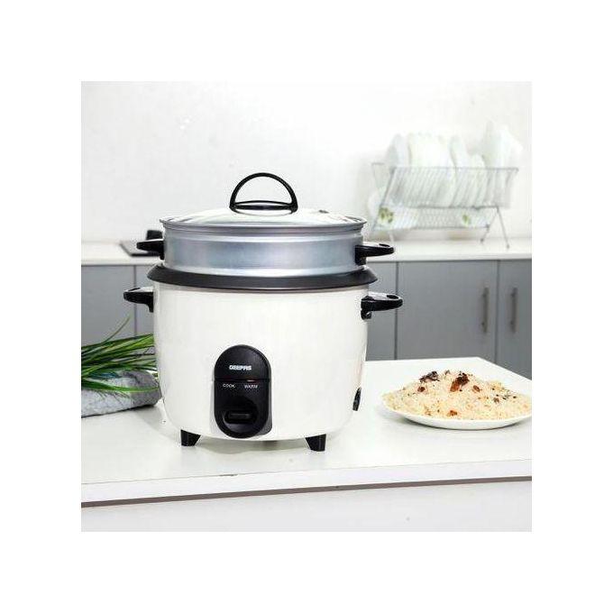 Geepas 1.5L Automatic Rice Cooker - White  thumbnail 2