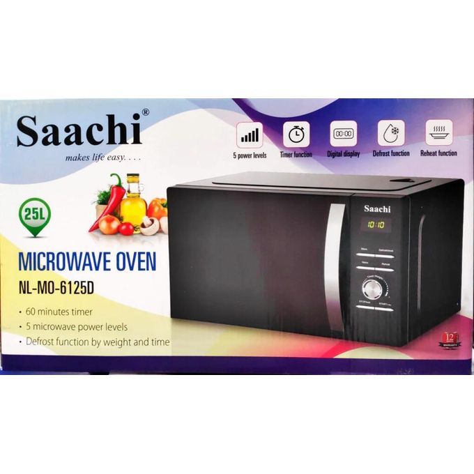 Saachi 25 Litres Microwave Oven - Black(1 YR WRTY)  thumbnail 3