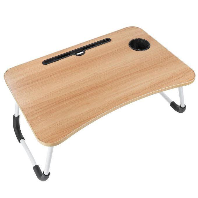Adjustable Laptop Stand Foldable Portable Computer Desk Adjustable Laptop Stand Foldable Portable Computer Desk -Black/Wood