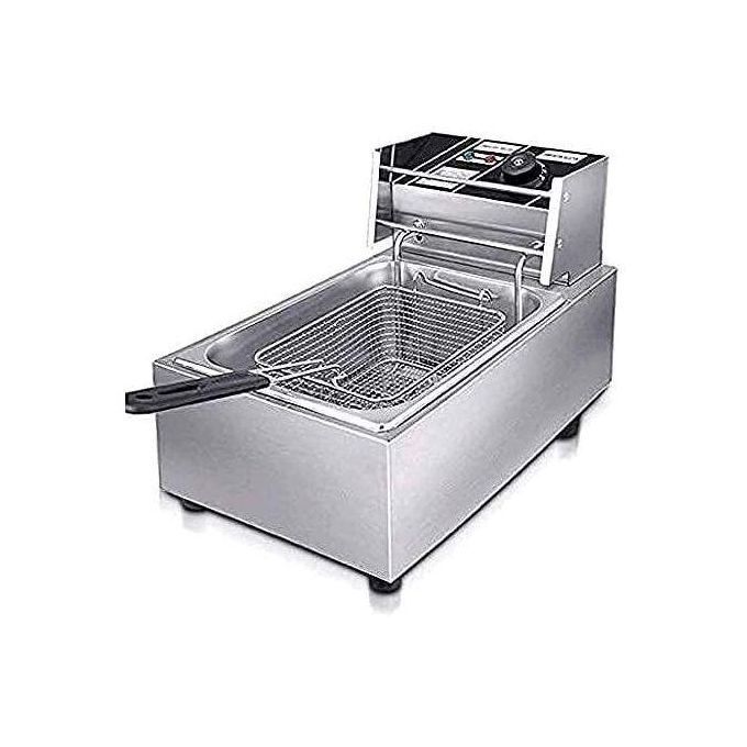 Double Electric Deep Fryer With Basket Commercial Deep Fryer Stainless Steel Dual Tank With Lid Adjustable Temperature Knob Oil Filtration For French Fries, Donuts, Chicken, Chips 