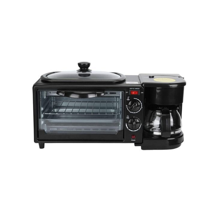 Sonifer 3 In 1 Breakfast Maker With Toast Oven