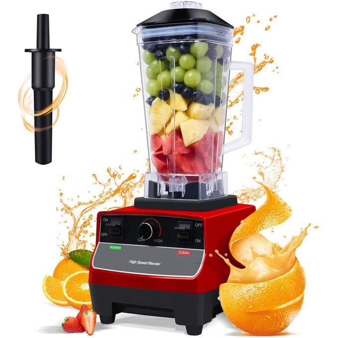 Hoffmans 2-in-1 Heavy Duty Commercial Blender 2Litres - Multicolour