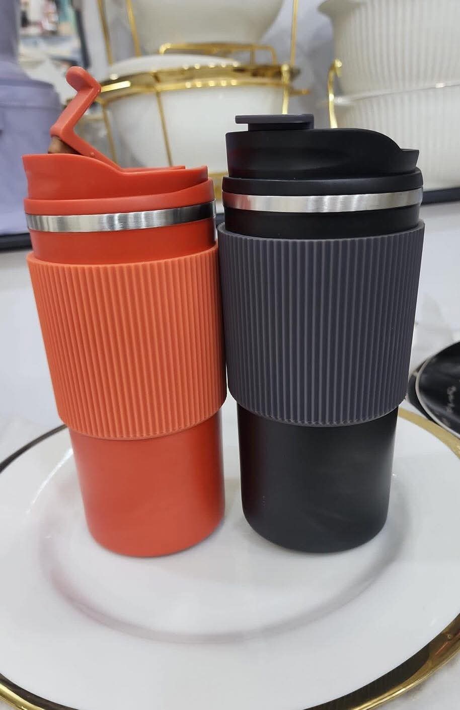 DUVIA Double Wall Stainless Steel Thermal Travel Mug – 380ml