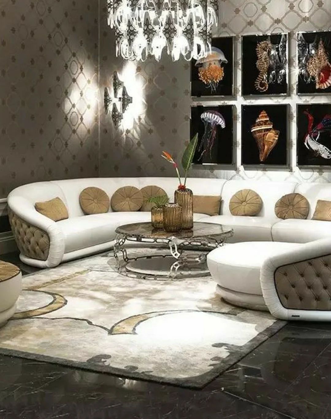 Keisha curved Sofa  thumbnail 2