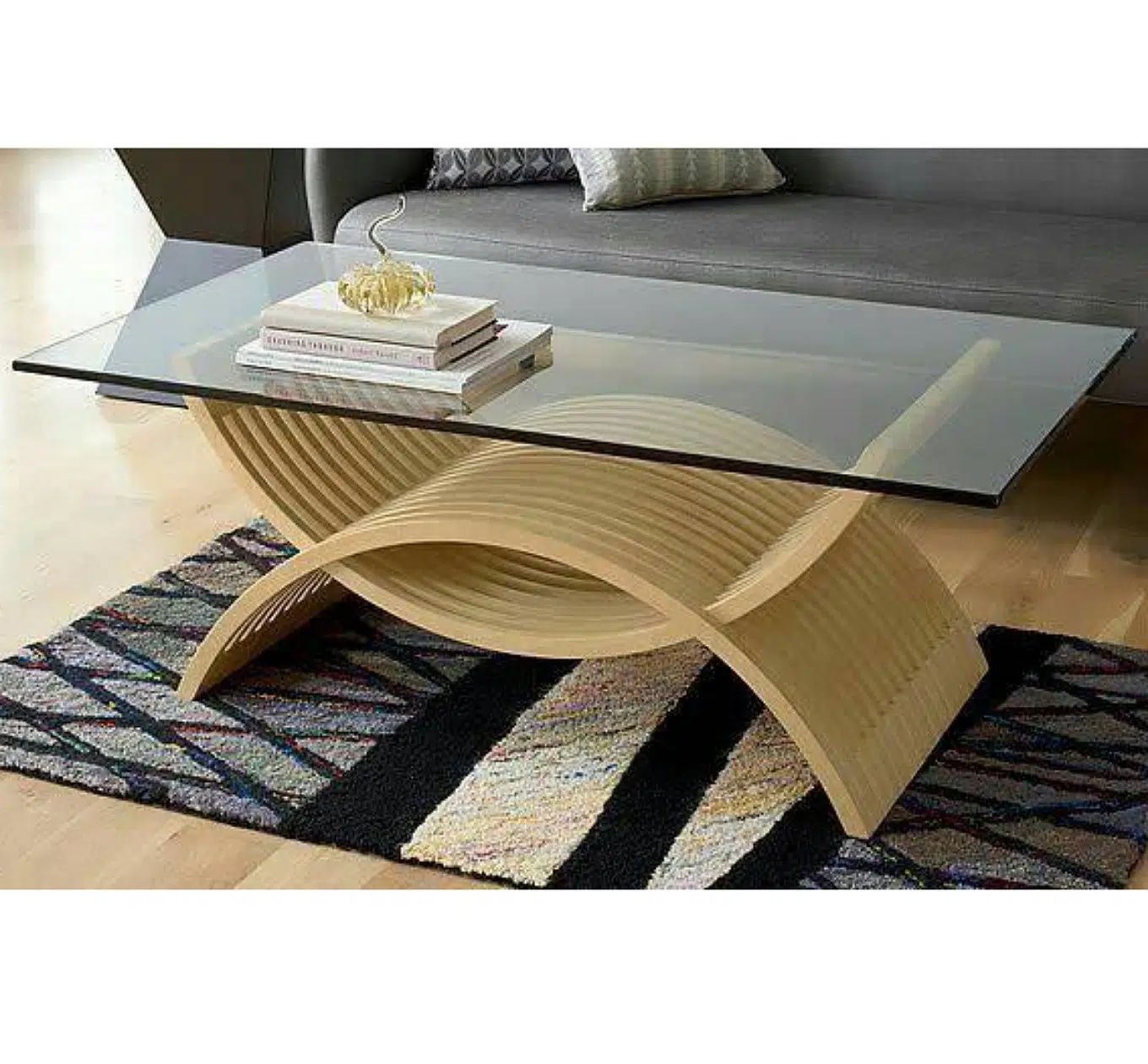 Elizabeth  Glass Top Center Table 