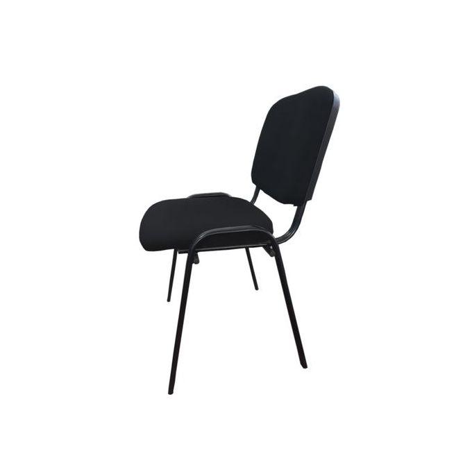 Genuine Durable Waiting Chair/ Visitors Chair- Black  thumbnail 2