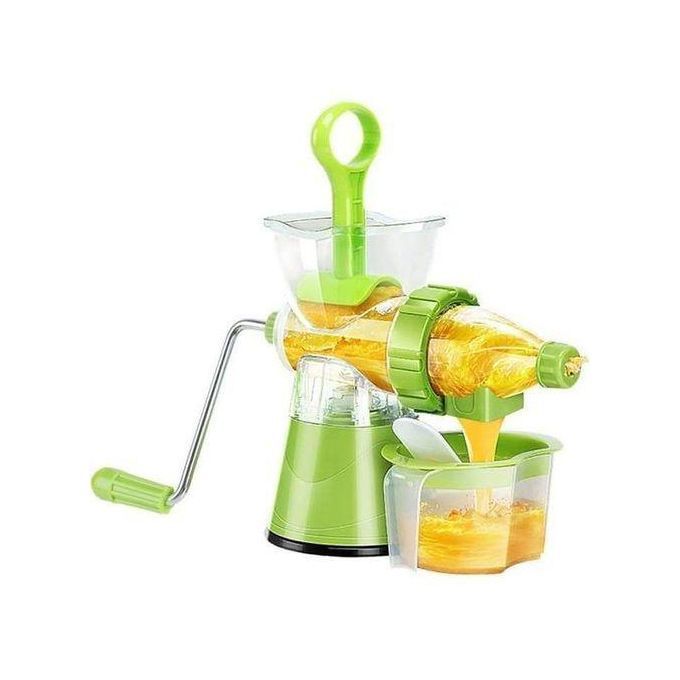 Manual Juicer & Vegetable Blender - 250ml - Green  thumbnail 2