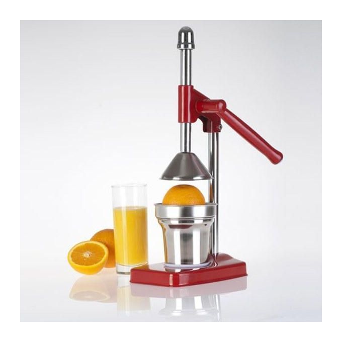 Manual Juicer Hand Press Professional Citrus Juicer Countertop Metal Orange Lemon Pomegranate Squeezer For Home Restaurant Use Colours And Designs Vary -Multicolours  thumbnail 3